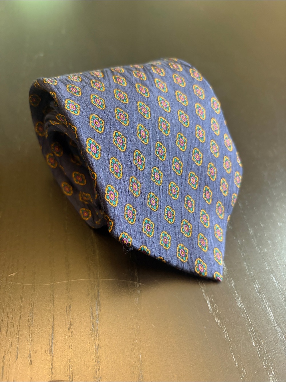 Ermenegildo Zegna Men’s 100% Silk Made in Italy Tie